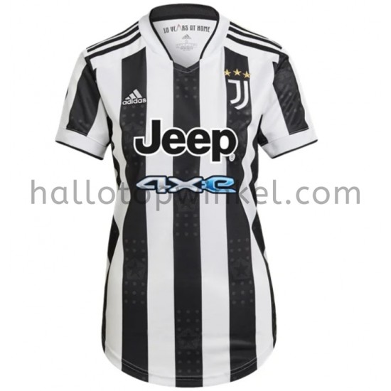 Juventus Voetbalshirt Dames Thuis Tenue 2021-2022 Korte Mouw