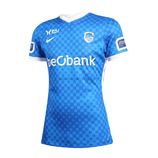 KRC Genk Voetbalshirt Thuis Tenue 2021-2022 Korte Mouw