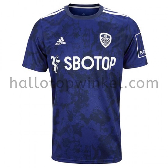 Leeds United Voetbalshirt Uit Tenue 2021-2022 Korte Mouw