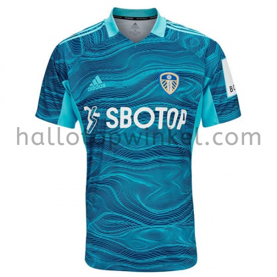 Leeds United Voetbalshirt Doelman Thuis Tenue 2021-2022 Korte Mouw