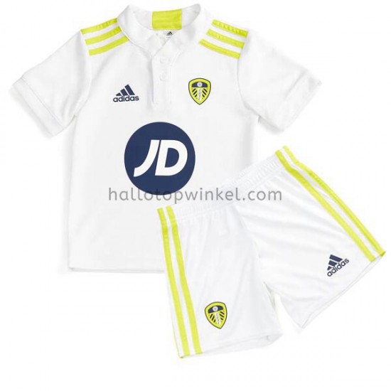 Leeds United Voetbalshirt Kleuters/Kids Thuis Tenue 2021-2022 Korte Mouw