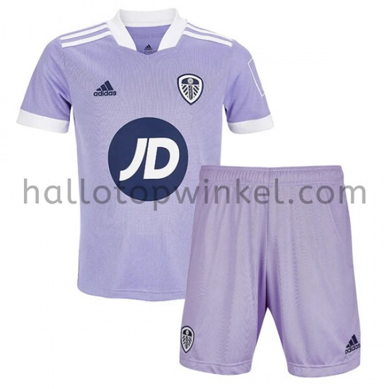 Leeds United Voetbalshirt Kleuters/Kids Derde Tenue 2021-2022 Korte Mouw
