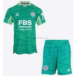 Leicester City Voetbalshirt Doelman Kleuters/Kids Uit Tenue 2021-2022 Korte Mouw