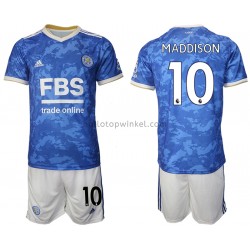Leicester City Voetbalshirt James Maddison 10 Kleuters/Kids Thuis Tenue 2021-2022 Korte Mouw