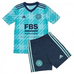Leicester City Voetbalshirt Kleuters/Kids Uit Tenue 2021-2022 Korte Mouw