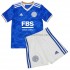 Leicester City Voetbalshirt Kleuters/Kids Thuis Tenue 2021-2022 Korte Mouw