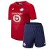 LOSC Lille Voetbalshirt Kleuters/Kids Thuis Tenue 2021-2022 Korte Mouw