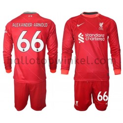 Liverpool Voetbalshirt Alexander-Arnold 66 Kleuters/Kids Thuis Tenue 2021-2022 Lange Mouw
