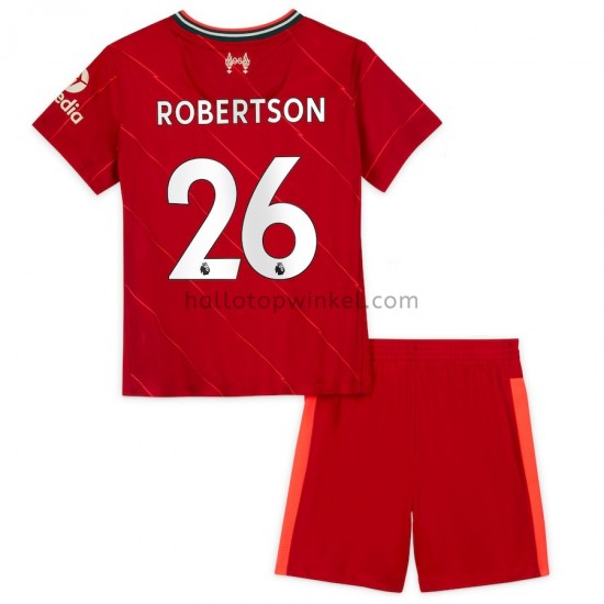 Liverpool Voetbalshirt Andrew Robertson 26 Kleuters/Kids Thuis Tenue 2021-2022 Korte Mouw