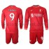 Liverpool Voetbalshirt FIRMINO 9 Kleuters/Kids Thuis Tenue 2021-2022 Lange Mouw