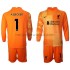 Liverpool Voetbalshirt Doelman A.BECKER 1 Kleuters/Kids Vierde Tenue 2021-2022 Lange Mouw
