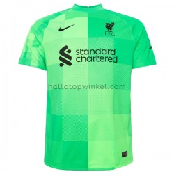 Liverpool Voetbalshirt Doelman Thuis Tenue 2021-2022 Korte Mouw