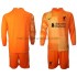 Liverpool Voetbalshirt Doelman Kleuters/Kids Vierde Tenue 2021-2022 Lange Mouw