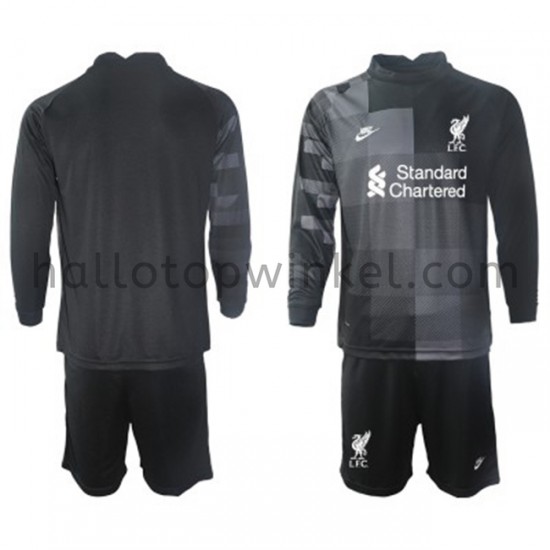 Liverpool Voetbalshirt Doelman Kleuters/Kids Derde Tenue 2021-2022 Lange Mouw