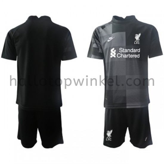 Liverpool Voetbalshirt Doelman Kleuters/Kids Derde Tenue 2021-2022 Korte Mouw