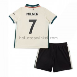Liverpool Voetbalshirt James Milner 7 Kleuters/Kids Uit Tenue 2021-2022 Korte Mouw