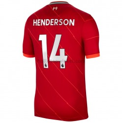 Liverpool Voetbalshirt Jordan Henderson 14 Thuis Tenue 2021-2022 Korte Mouw