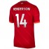 Liverpool Voetbalshirt Jordan Henderson 14 Thuis Tenue 2021-2022 Korte Mouw