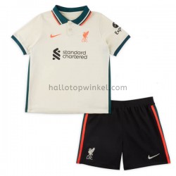 Liverpool Voetbalshirt Kleuters/Kids Uit Tenue 2021-2022 Korte Mouw