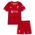 Liverpool Voetbalshirt Kleuters/Kids Thuis Tenue 2021-2022 Korte Mouw