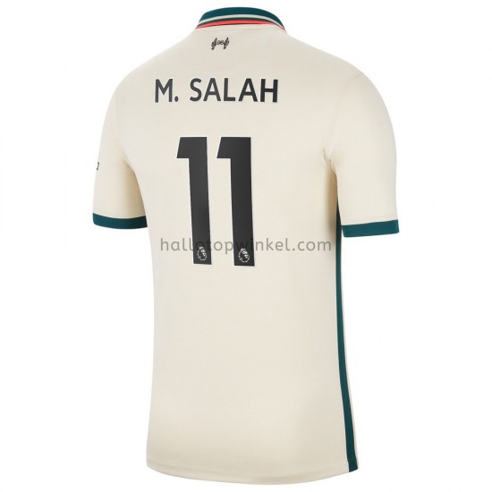 Liverpool Voetbalshirt M.Salah 11 Uit Tenue 2021-2022 Korte Mouw