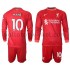 Liverpool Voetbalshirt Mane 10 Kleuters/Kids Thuis Tenue 2021-2022 Lange Mouw