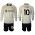 Liverpool Voetbalshirt Sadio Mane 10 Kleuters/Kids Uit Tenue 2021-2022 Lange Mouw