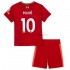 Liverpool Voetbalshirt Sadio Mane 10 Kleuters/Kids Thuis Tenue 2021-2022 Korte Mouw