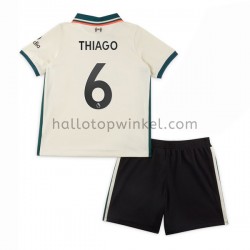 Liverpool Voetbalshirt Thiago Alcantara 6 Kleuters/Kids Uit Tenue 2021-2022 Korte Mouw