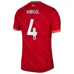 Liverpool Voetbalshirt Virgil Van Dijk 4 Thuis Tenue 2021-2022 Korte Mouw