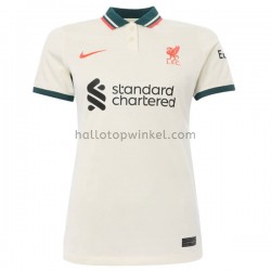Liverpool Voetbalshirt Dames Uit Tenue 2021-2022 Korte Mouw