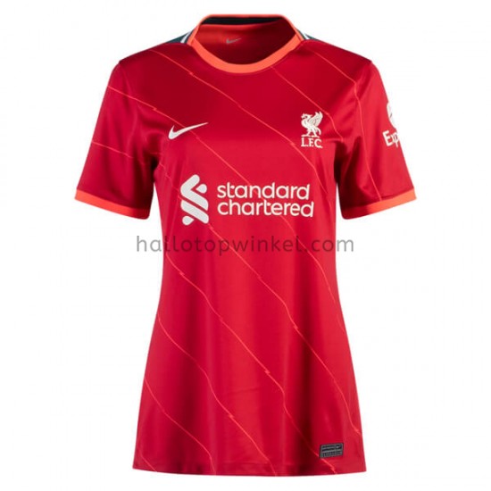 Liverpool Voetbalshirt Dames Thuis Tenue 2021-2022 Korte Mouw