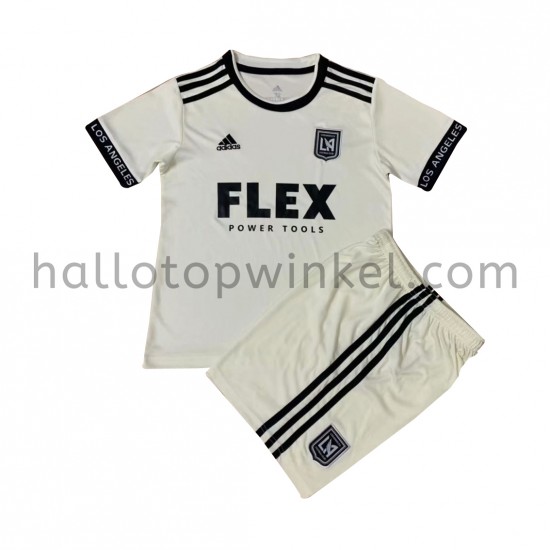 Los Angeles FC Voetbalshirt Kleuters/Kids Uit Tenue 2021-2022 Korte Mouw