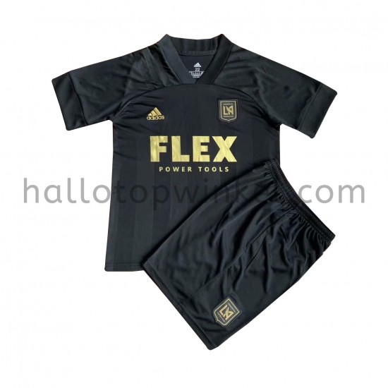 Los Angeles FC Voetbalshirt Kleuters/Kids Thuis Tenue 2021-2022 Korte Mouw