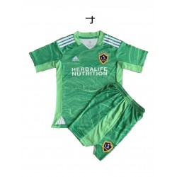 Los Angeles Galaxy Voetbalshirt Doelman Kleuters/Kids Thuis Tenue 2021-2022 Korte Mouw
