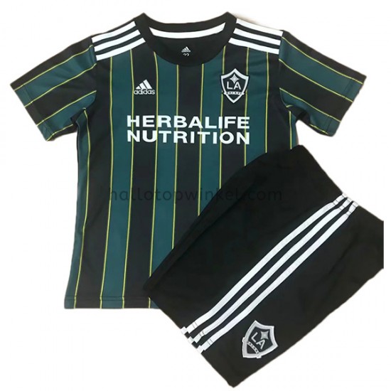 Los Angeles Galaxy Voetbalshirt Kleuters/Kids Uit Tenue 2021-2022 Korte Mouw