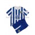 Malaga CF Voetbalshirt Kleuters/Kids Thuis Tenue 2021-2022 Korte Mouw