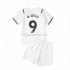 Manchester City Voetbalshirt Gabriel Jesus 9 Kleuters/Kids Uit Tenue 2021-2022 Korte Mouw