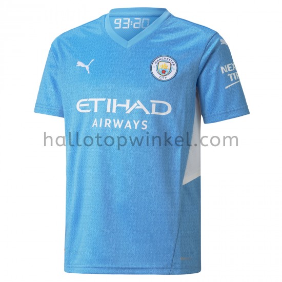 Manchester City Voetbalshirt Thuis Tenue 2021-2022 Korte Mouw