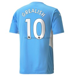 Manchester City Voetbalshirt Jack Grealish 10 Thuis Tenue 2021-2022 Korte Mouw