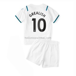 Manchester City Voetbalshirt Jack Grealish 10 Kleuters/Kids Uit Tenue 2021-2022 Korte Mouw