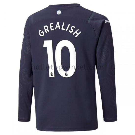 Manchester City Voetbalshirt Jack Grealish 10 Derde Tenue 2021-2022 Lange Mouw