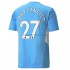 Manchester City Voetbalshirt Joao Cancelo 27 Thuis Tenue 2021-2022 Korte Mouw