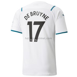 Manchester City Voetbalshirt Kevin De Bruyne 17 Uit Tenue 2021-2022 Korte Mouw