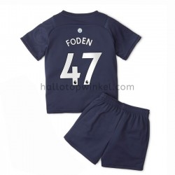 Manchester City Voetbalshirt Phil Foden 47 Kleuters/Kids Derde Tenue 2021-2022 Korte Mouw