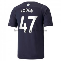 Manchester City Voetbalshirt Phil Foden 47 Derde Tenue 2021-2022 Korte Mouw