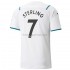Manchester City Voetbalshirt Raheem Sterling 7 Uit Tenue 2021-2022 Korte Mouw