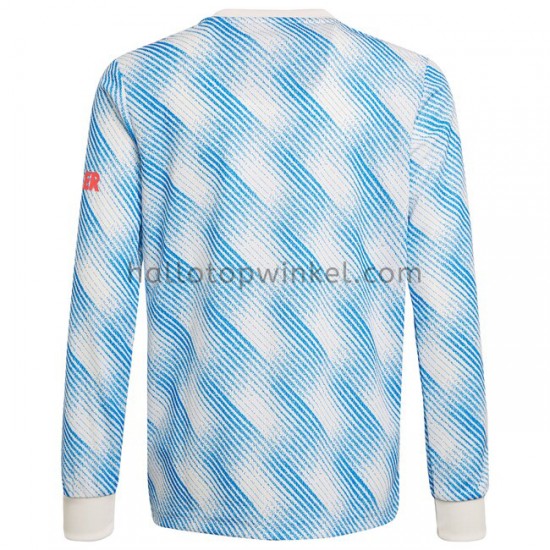 Manchester United Voetbalshirt Uit Tenue 2021-2022 Lange Mouw