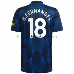 Manchester United Voetbalshirt Bruno Fernandes 18 Derde Tenue 2021-2022 Korte Mouw