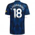 Manchester United Voetbalshirt Bruno Fernandes 18 Derde Tenue 2021-2022 Korte Mouw